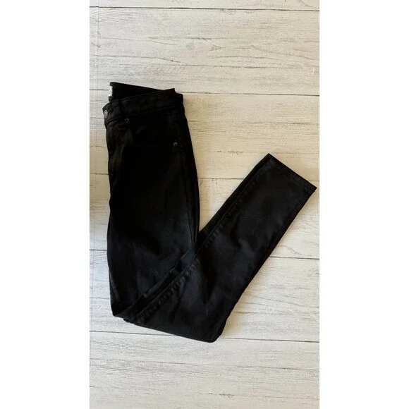 Abercrombie & Fitch The Super Skinny Ankle High Rise Curve Love Jeans, 28/ 6R - Picture 1 of 9